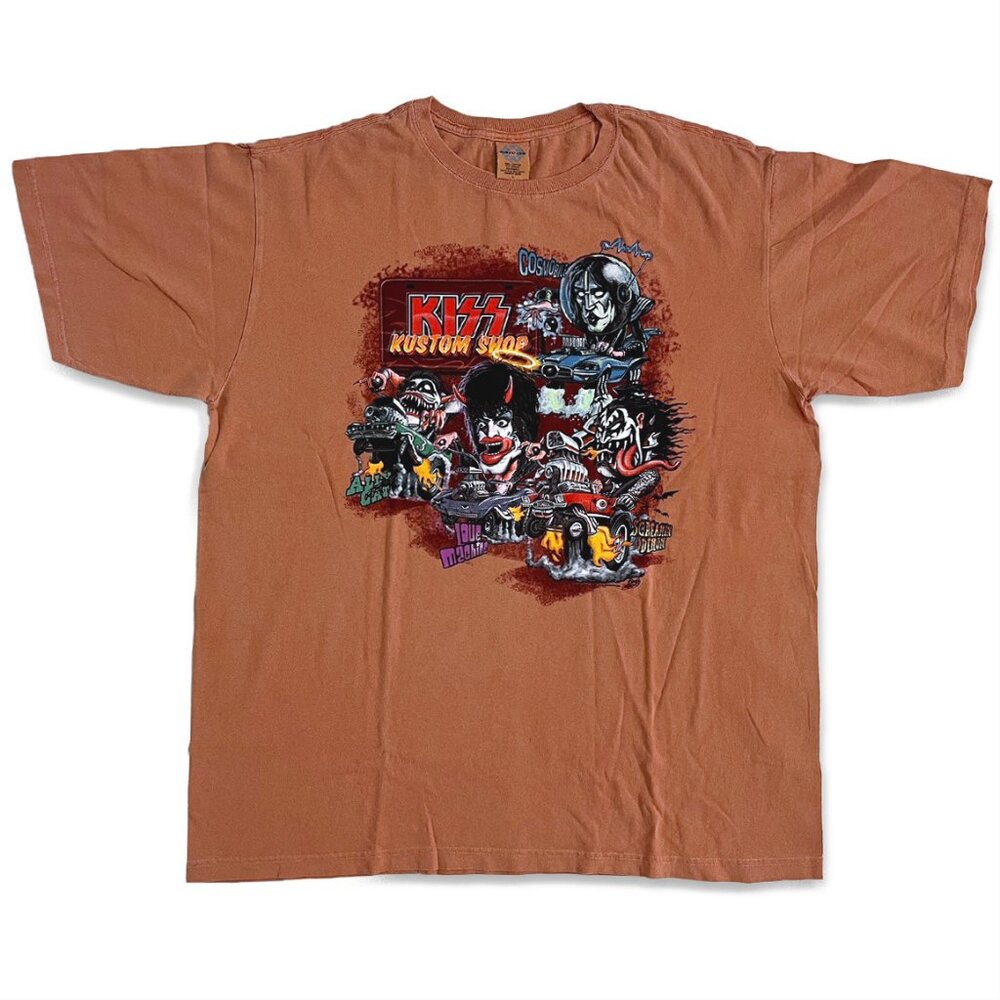 Vintage KISS Hot Rods Kustom Shop Tour 2003/04 T-Shirt